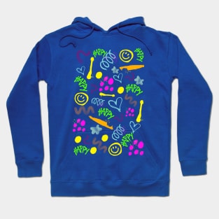 Happy Graffiti Hoodie